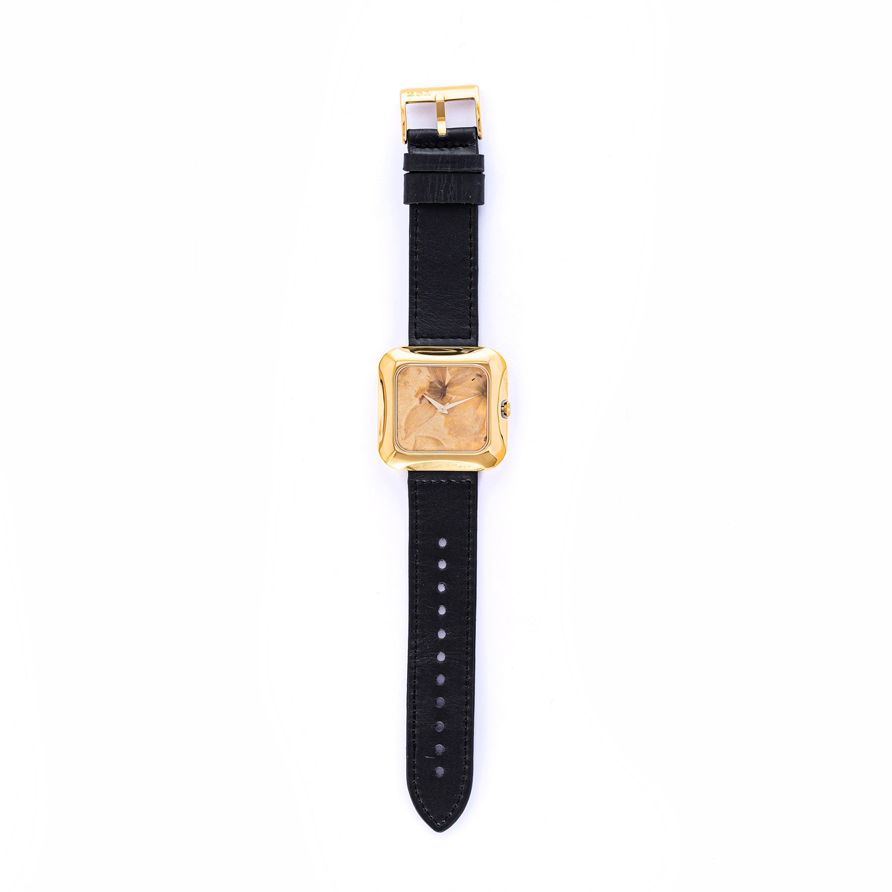 THE 15TH MOMENT GOLD FLOWERS BLACK