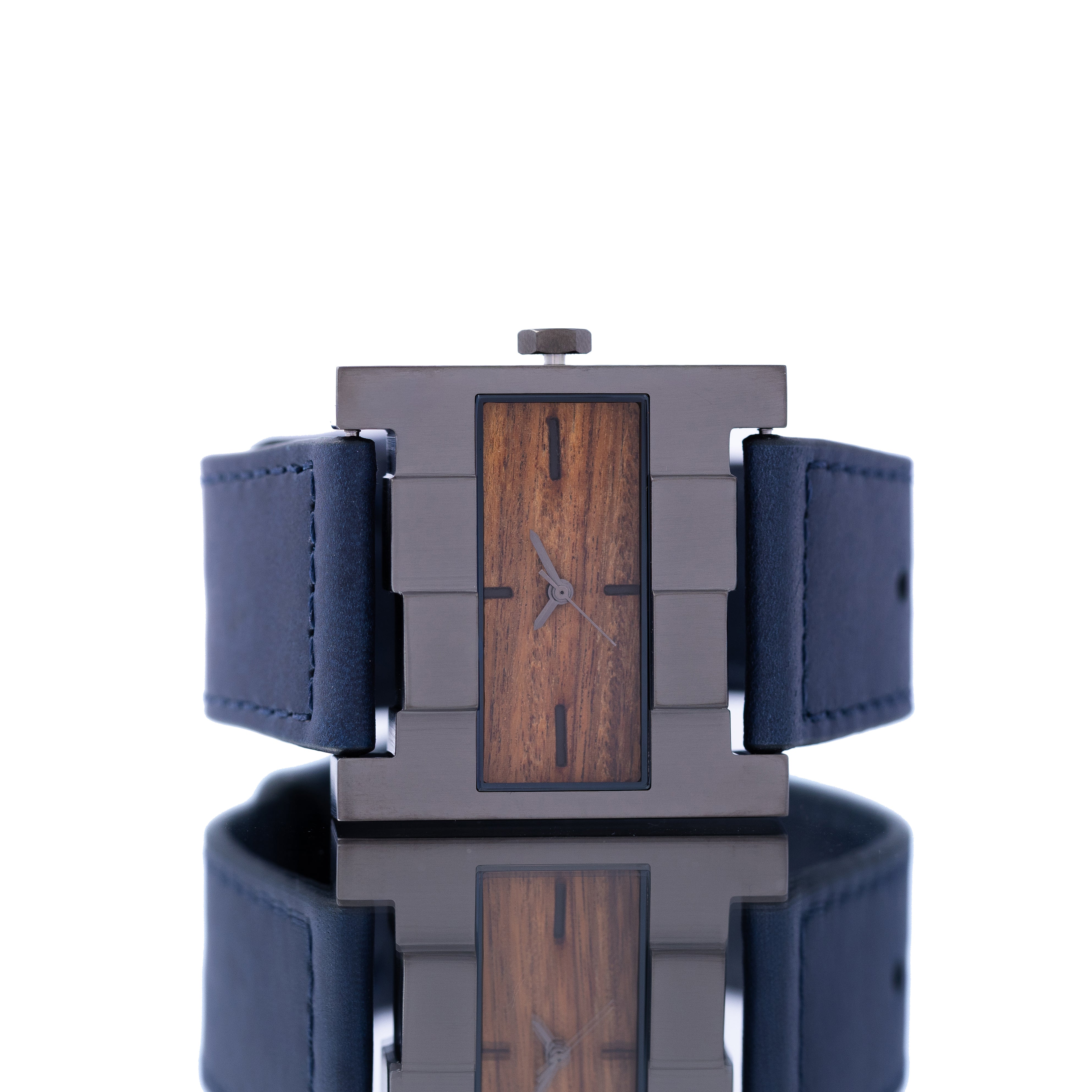THE ASCENT GUN PALO SANTO WOOD NAVY