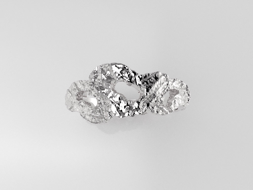 Floating Sculpture Flowers series 01 Ring
