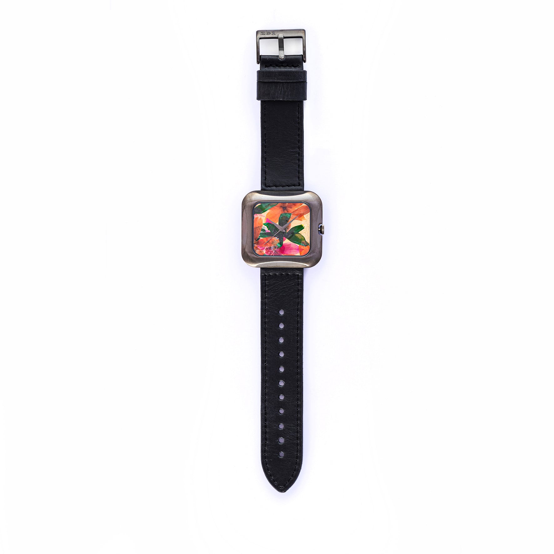 THE 15TH MOMENT GUN MULTICOLOR FLOWERS BLACK
