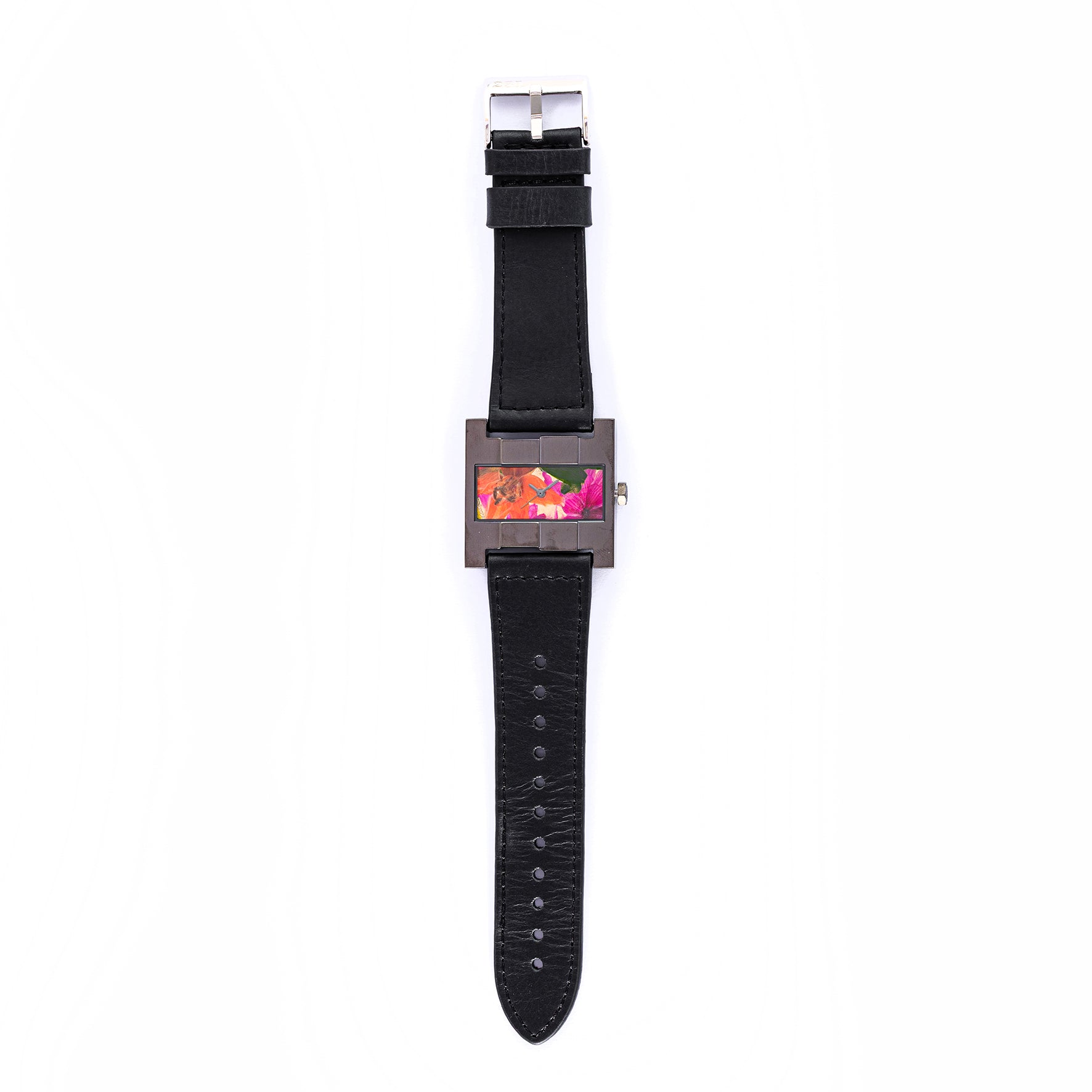 THE ASCENT GUN MULTICOLOR FLOWERS BLACK