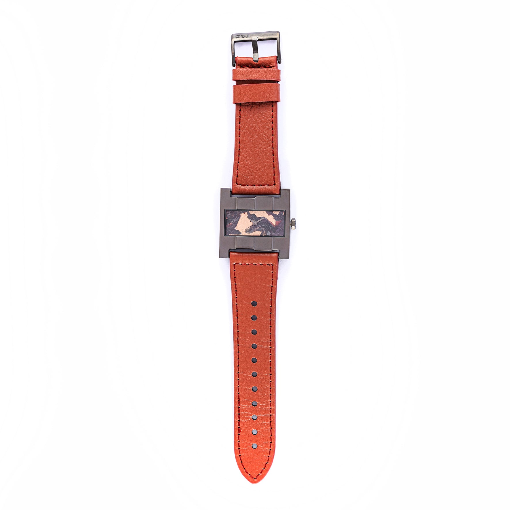 THE ASCENT GUN BLACK COOPER FLOWERS TERRACOTA