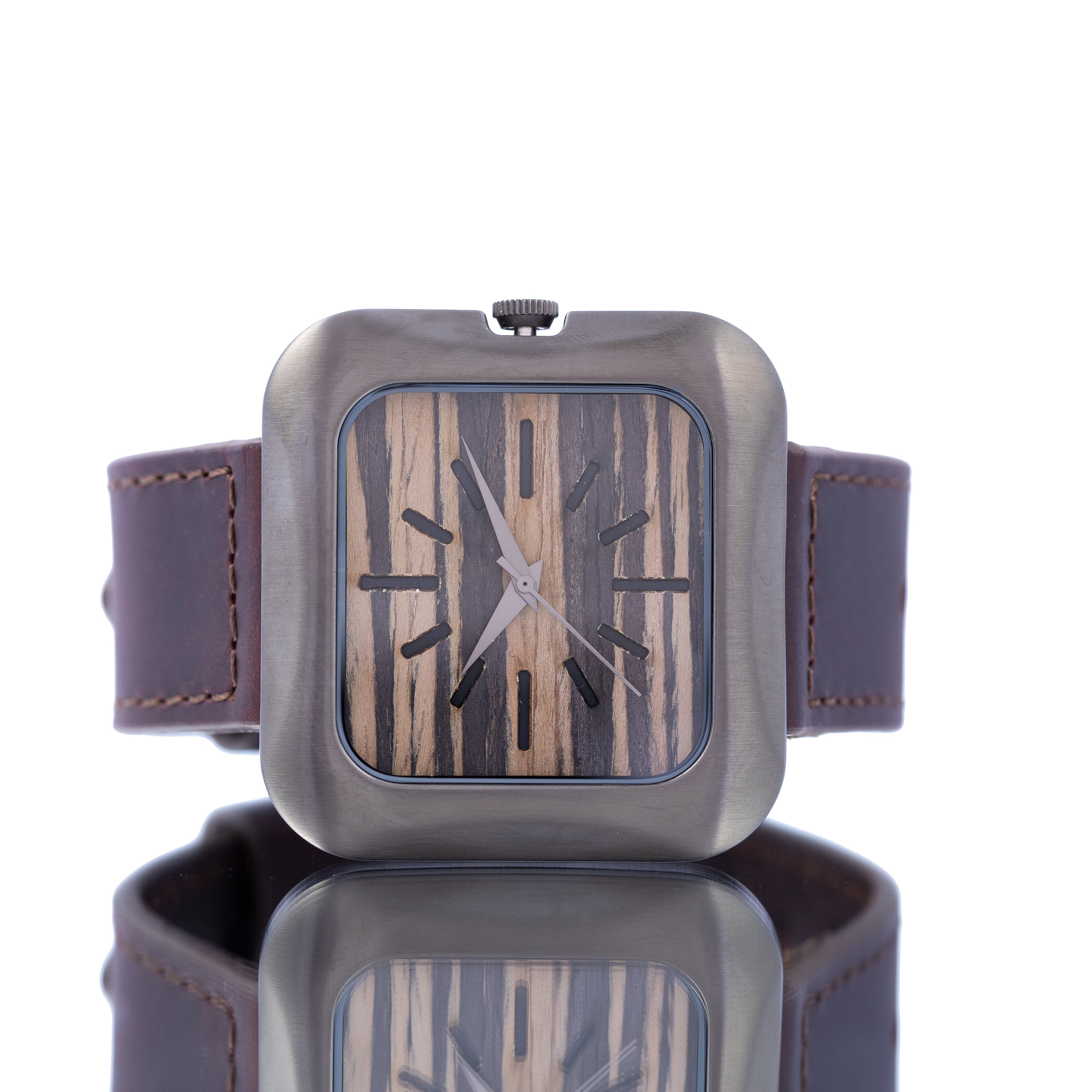 THE 15TH MOMENT GUN ZEBRA WOOD CHOCOLATE