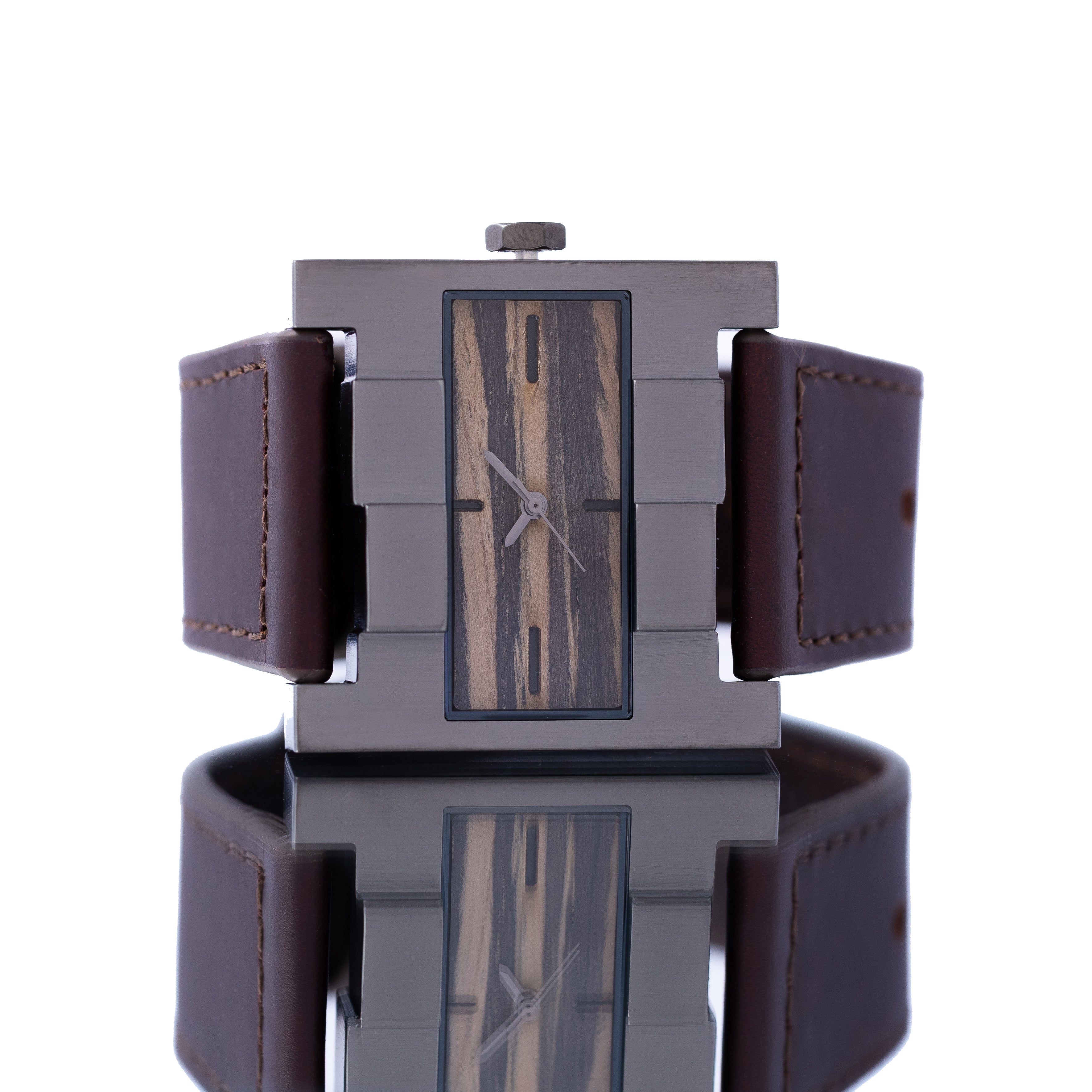 THE ASCENT GUN ZEBRA WOOD CHOCOLATE