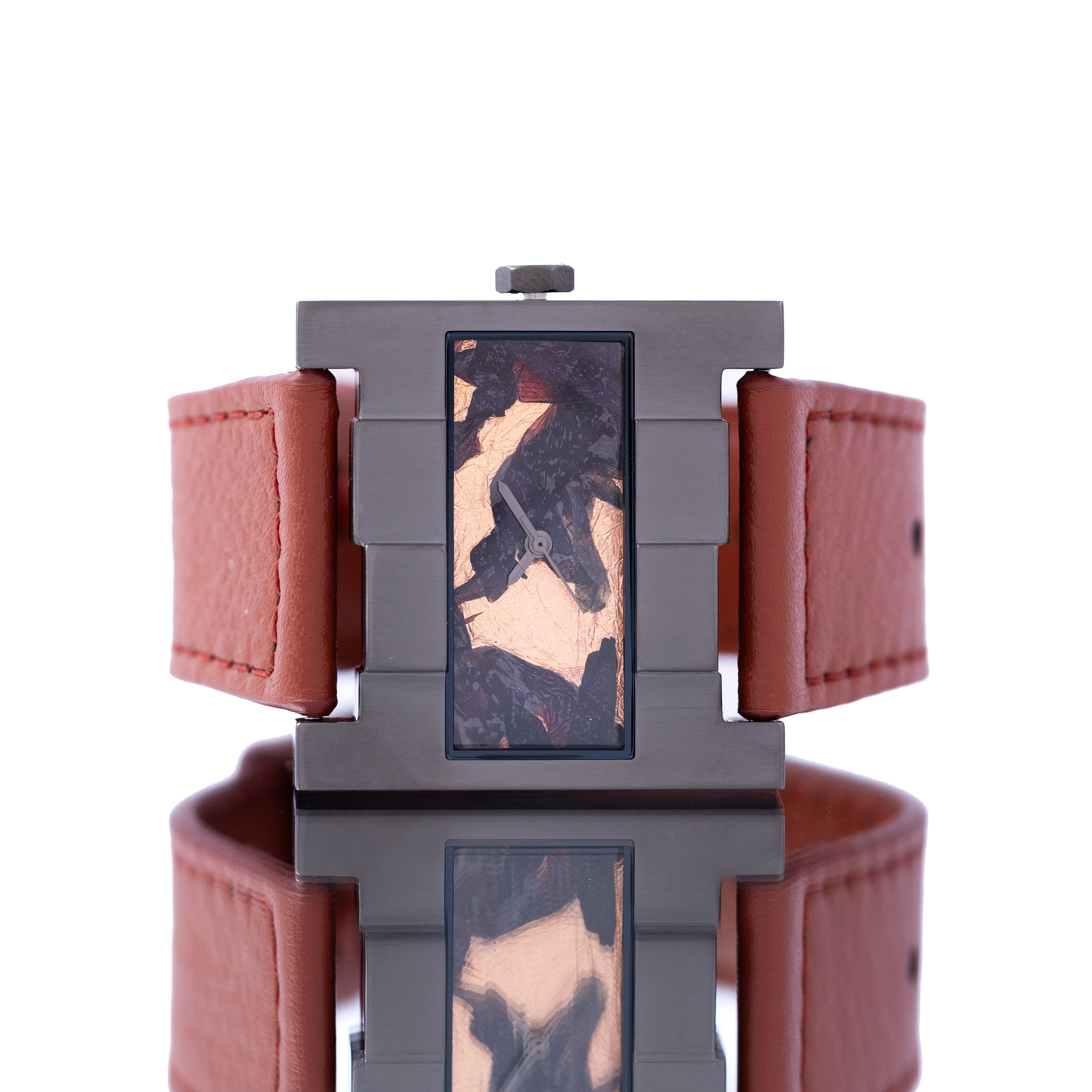 THE ASCENT GUN BLACK COOPER FLOWERS TERRACOTA