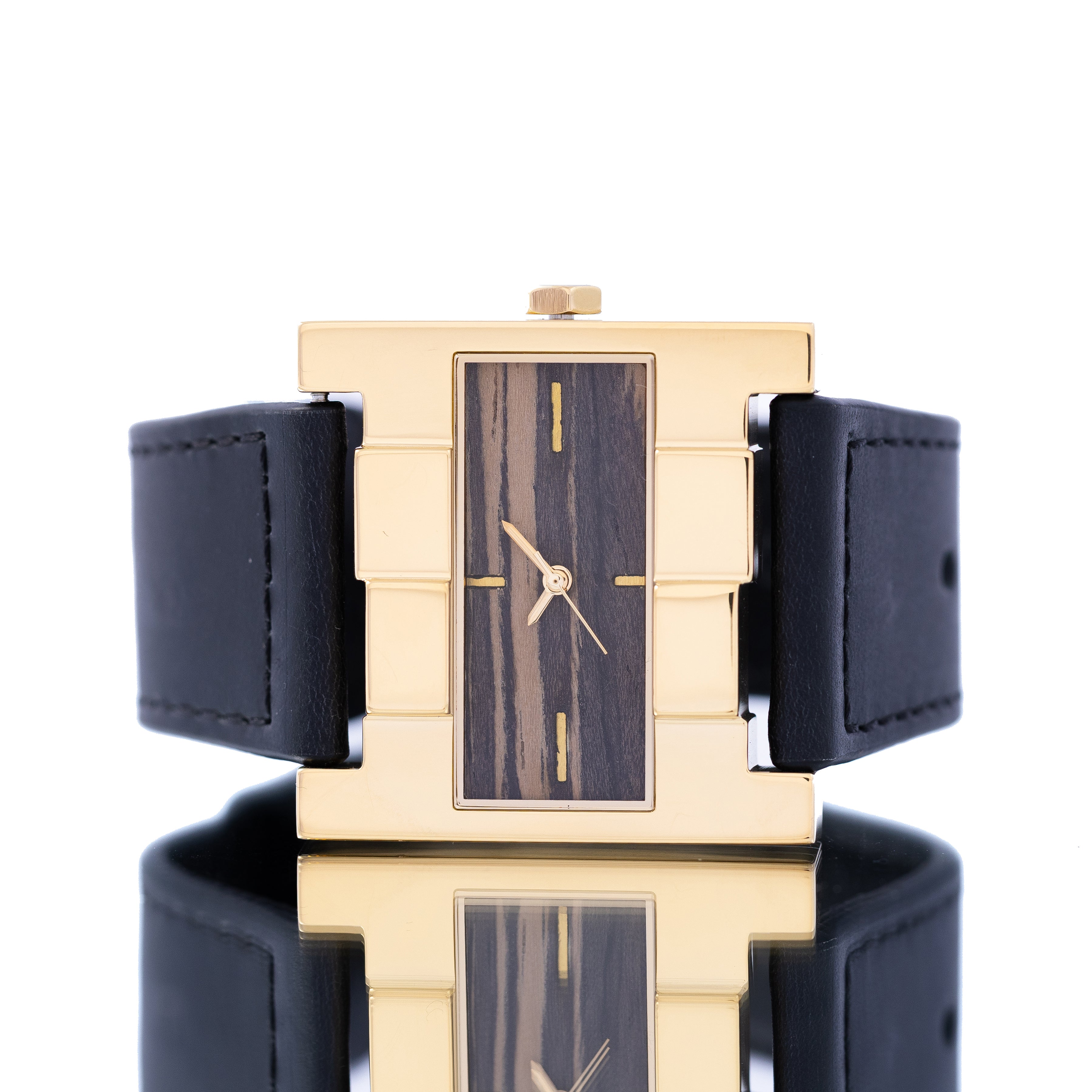 THE ASCENT GOLD ZEBRA WOOD BLACK