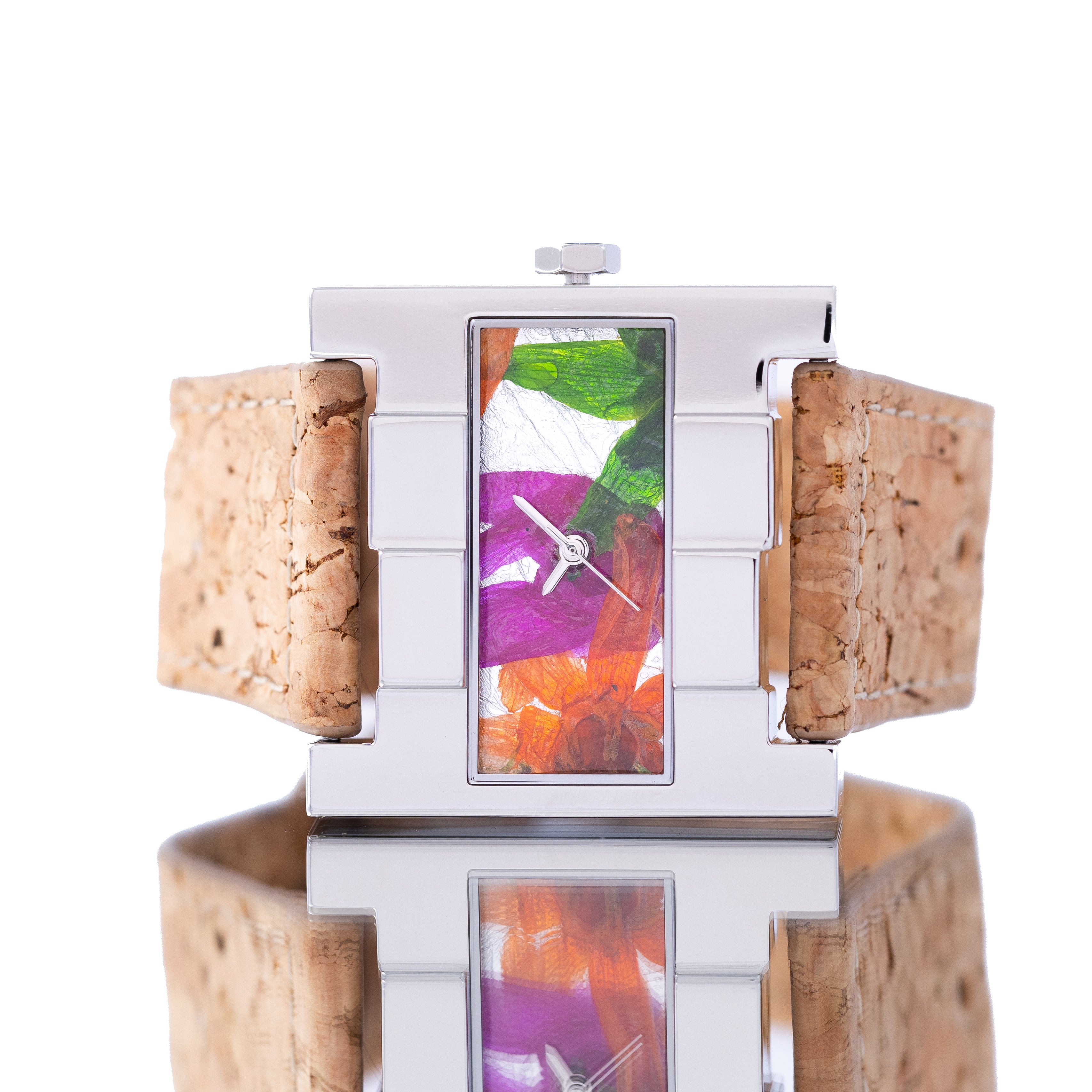 THE ASCENT SILVER MULTICOLOR  FLOWERS CORK