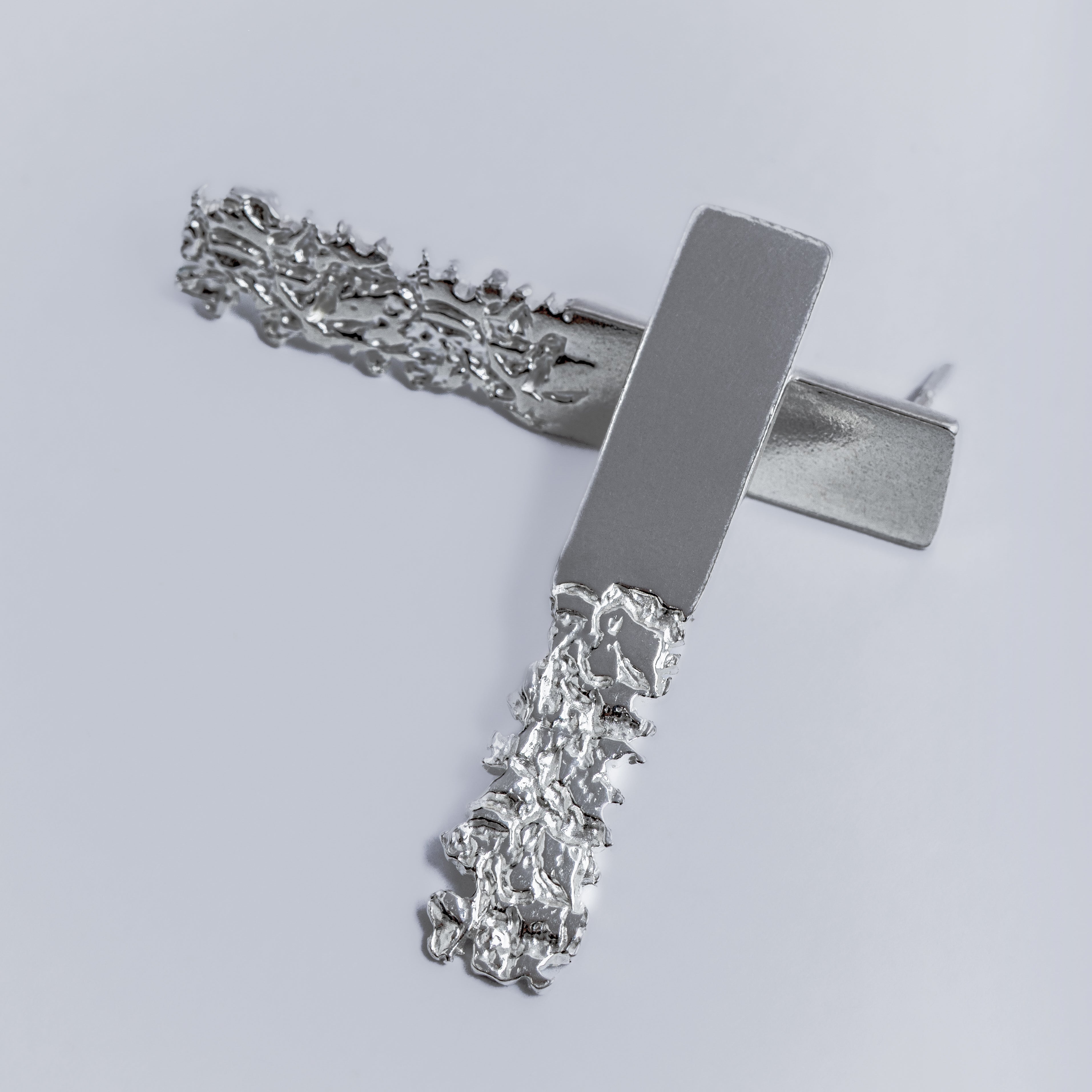 Silver Clouds 01 Earrings - THE FACTORY 231