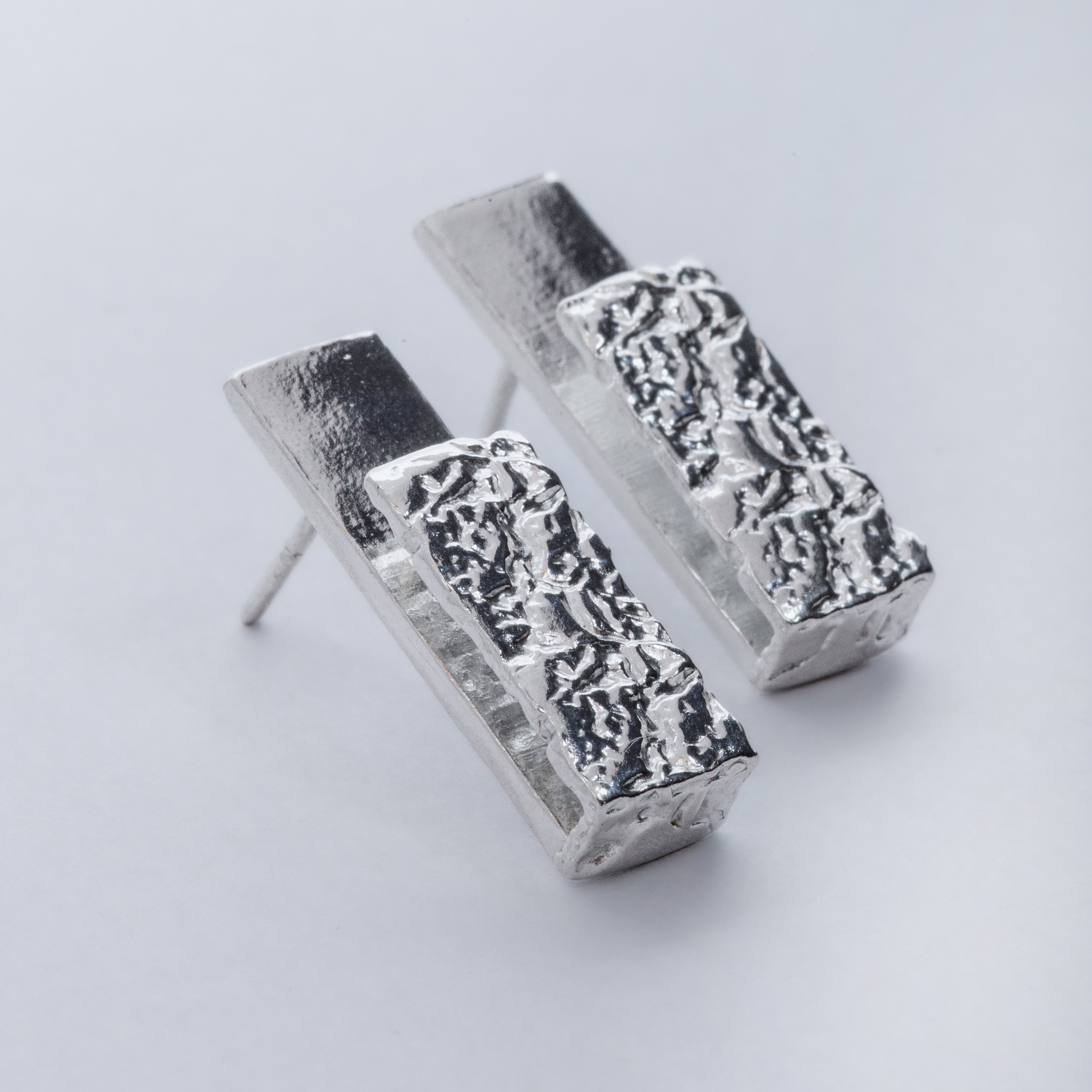 Soraです　　　　　　　　NATURAL WARE Ⅱ SILVER Silver Clouds 02 Earrings