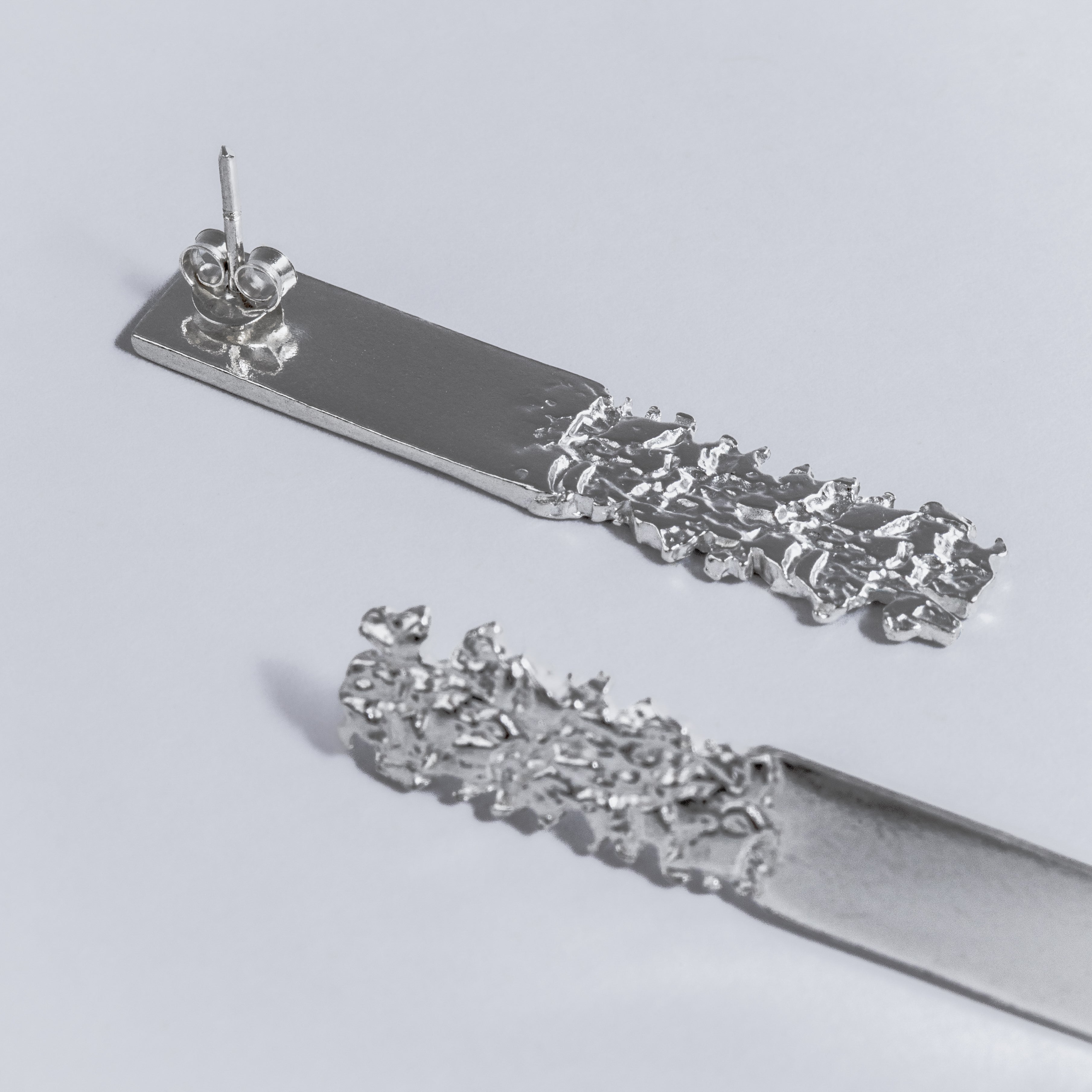 Silver Clouds 01 Earrings - THE FACTORY 231
