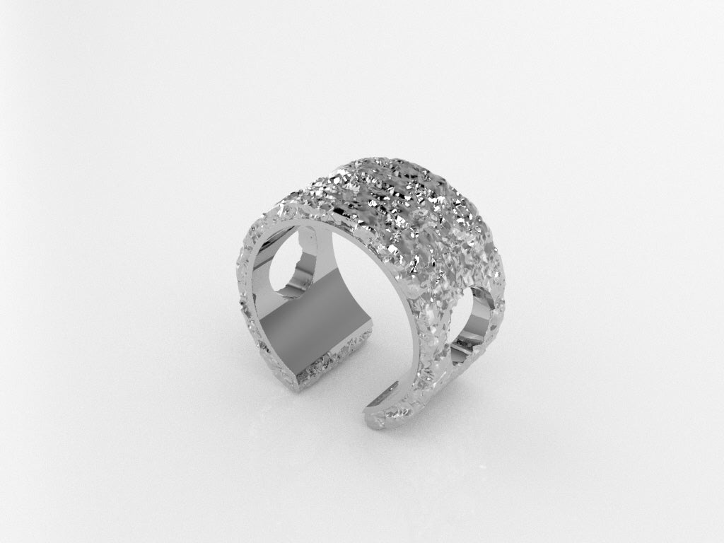 Silver Clouds 02 Ring