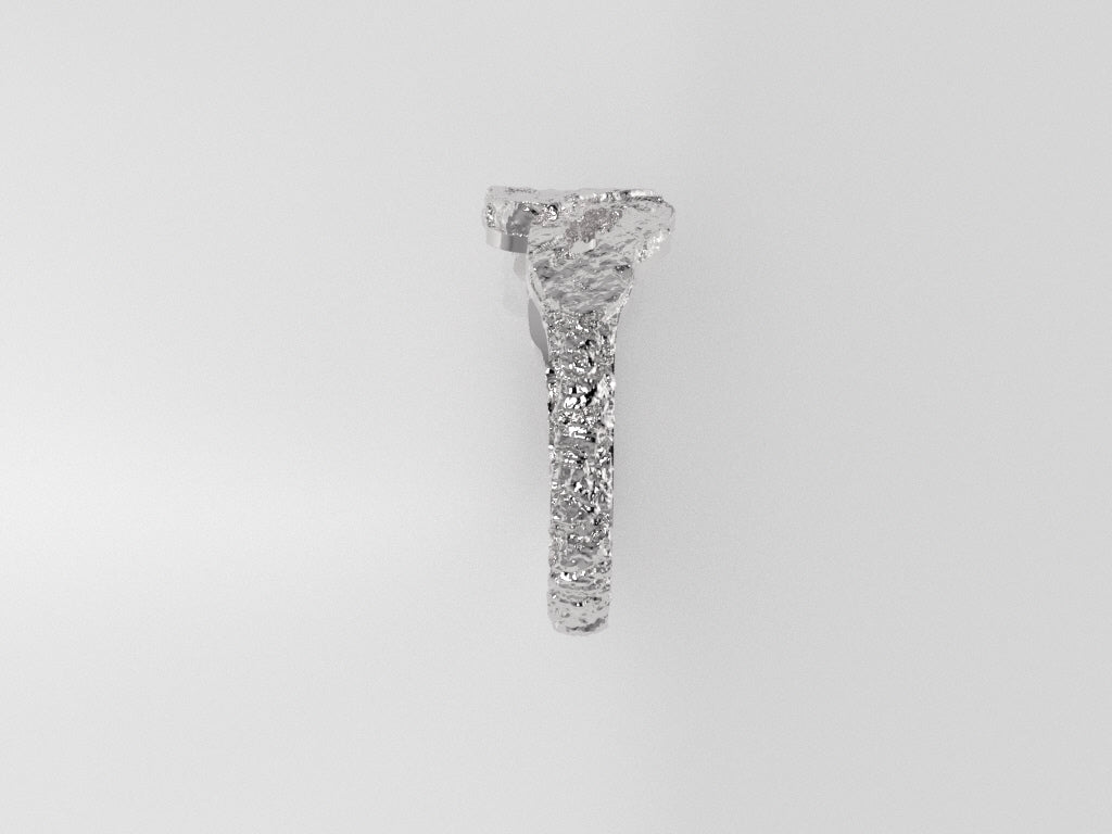 Floating Sculpture Flowers series 01 Ring